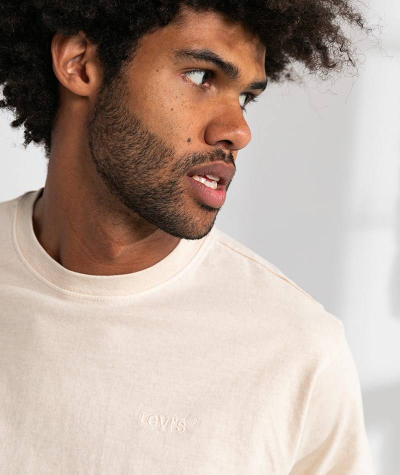 Kauf Dich Glücklich LEVI`Sü Red Tab Vintage T-Shirt Beige