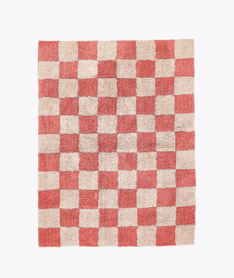 Kauf Dich Glücklich LIV Check (90x120) Teppich kariert