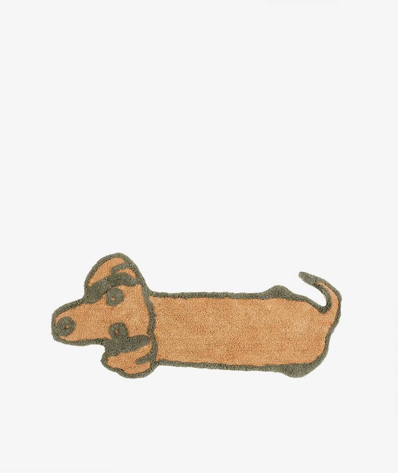 Kauf Dich Glücklich LIV Dackel (50x120) Teppich mehrfarbig