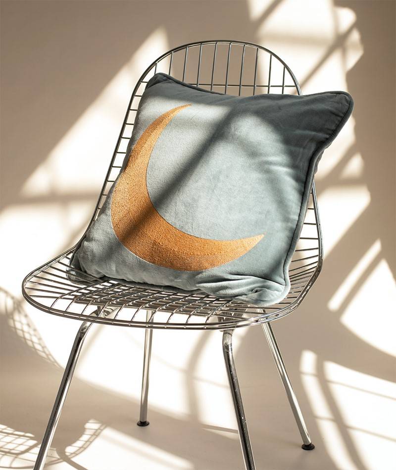 Kauf Dich Glücklich LIV INTERIOR Lune (45x45) Kissenbezug mehrfarbig