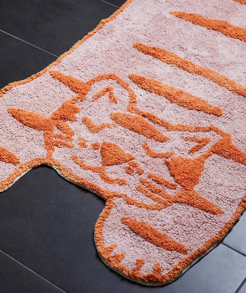 Kauf Dich Glücklich LIV Katze (70x140) Teppich mehrfarbig