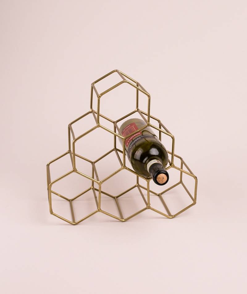 Kauf Dich Glücklich MADAM STOLTZ Bottle Holder ant.brass