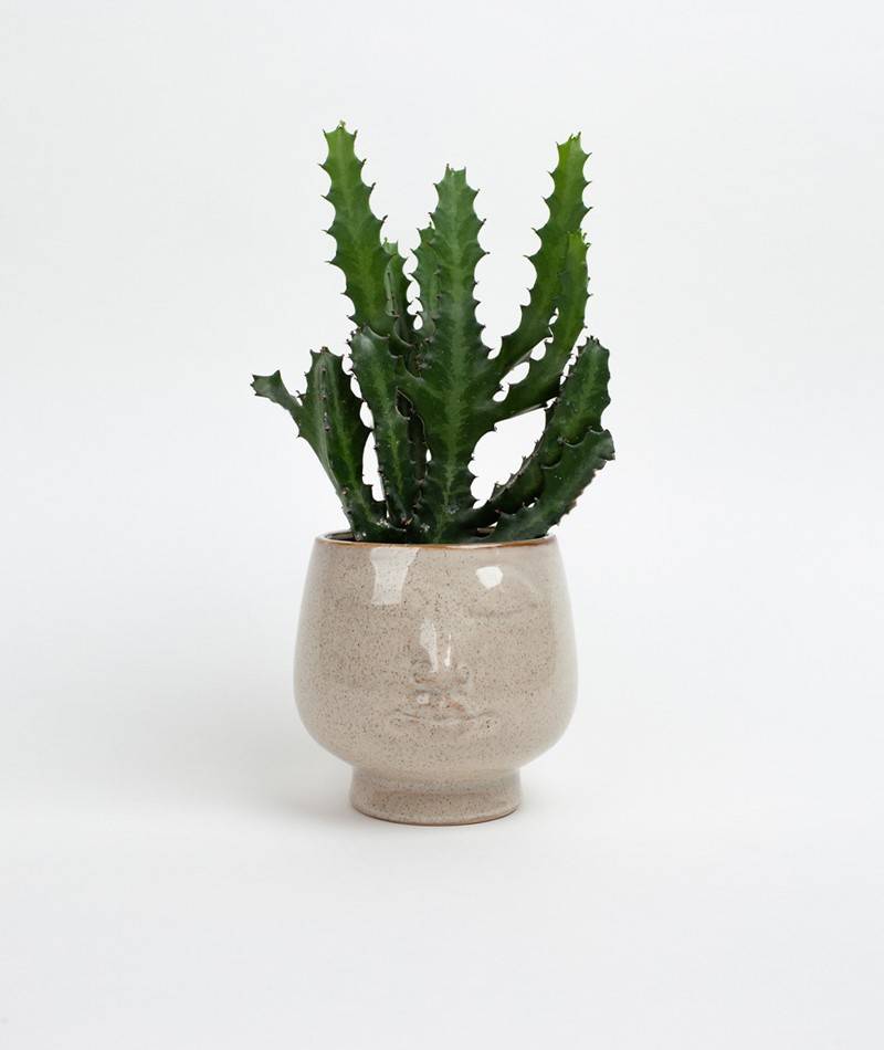 Kauf Dich Glücklich MADAM STOLTZ Flower Pot Face - big