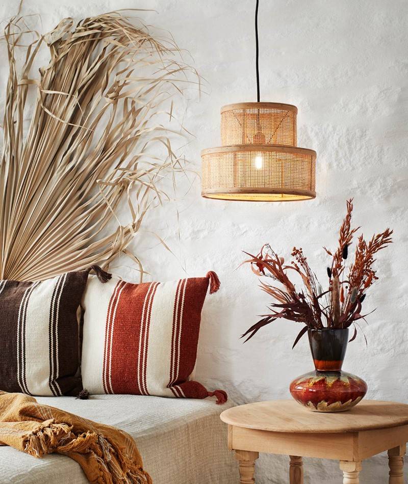 Kauf Dich Glücklich MADAM STOLTZ Lampenschirm braun