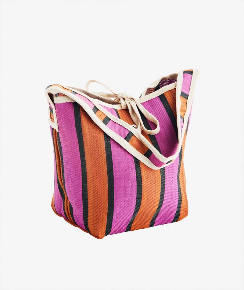 Kauf Dich Glücklich MADAM STOLTZ Recycelte HDPE Shopper gestreift