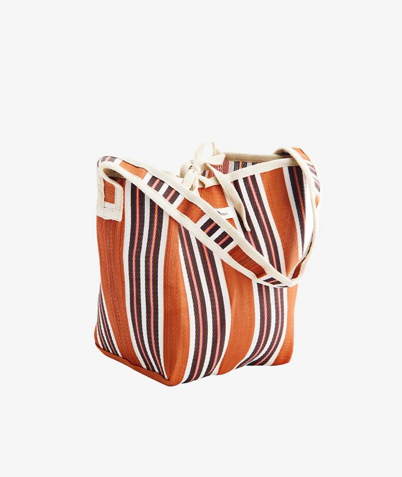 Kauf Dich Glücklich MADAM STOLTZ Recycelte HDPE Shopper gestreift