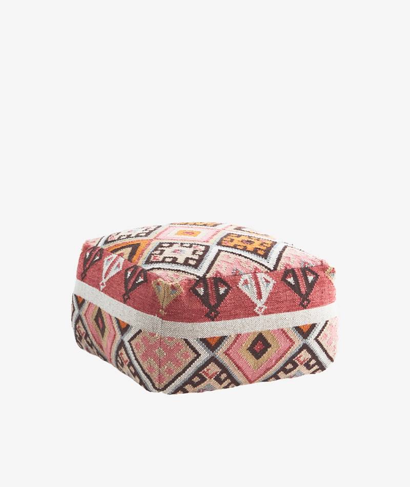 Kauf Dich Glücklich MADAM STOLTZ Sitzpouf Hocker gemustert