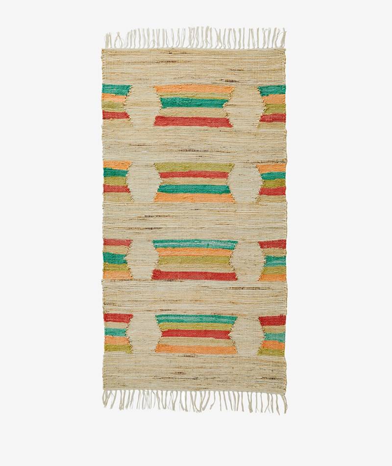 Kauf Dich Glücklich MADAM STOLTZ Teppich handgewebt (70x140) gemustert