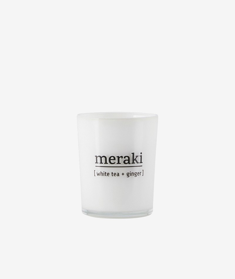 Kauf Dich Glücklich MERAKI White Tea & Ginger Durftkerze