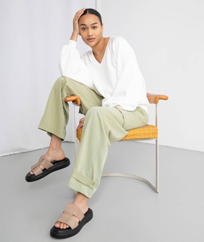 Kauf Dich Glücklich MOSS COPENHAGEN MSCHNelina Ima Sweater Weiü