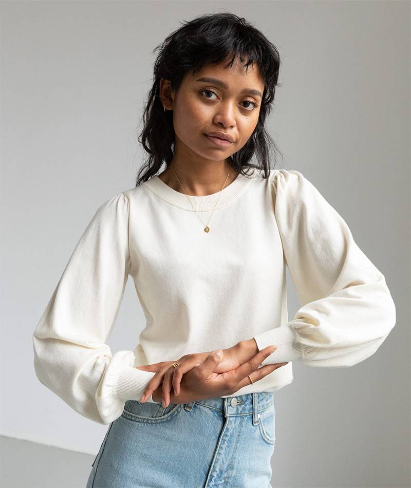 Kauf Dich Glücklich MSCH COPENHAGEN Tamana Pullover Beige