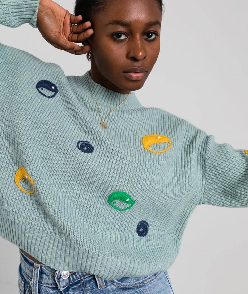 Kauf Dich Glücklich NATIVE YOUTH Yina Pullover mehrfarbig