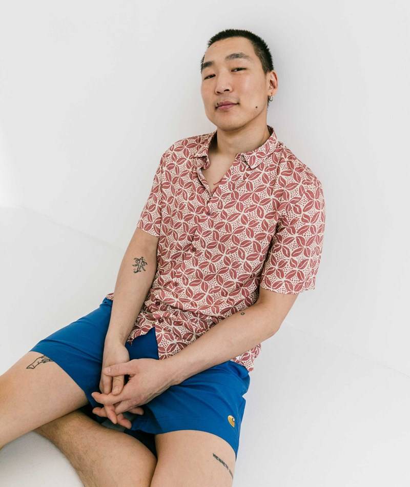 Kauf Dich Glücklich NOWADAYS Print Shirt Tile Hemd gemustert