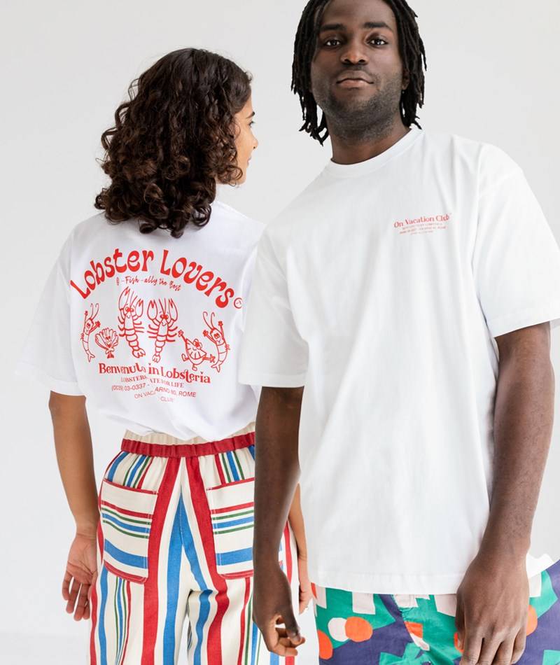 Kauf Dich Glücklich ON VACATION T-Shirt Lobster Lovers Weiü