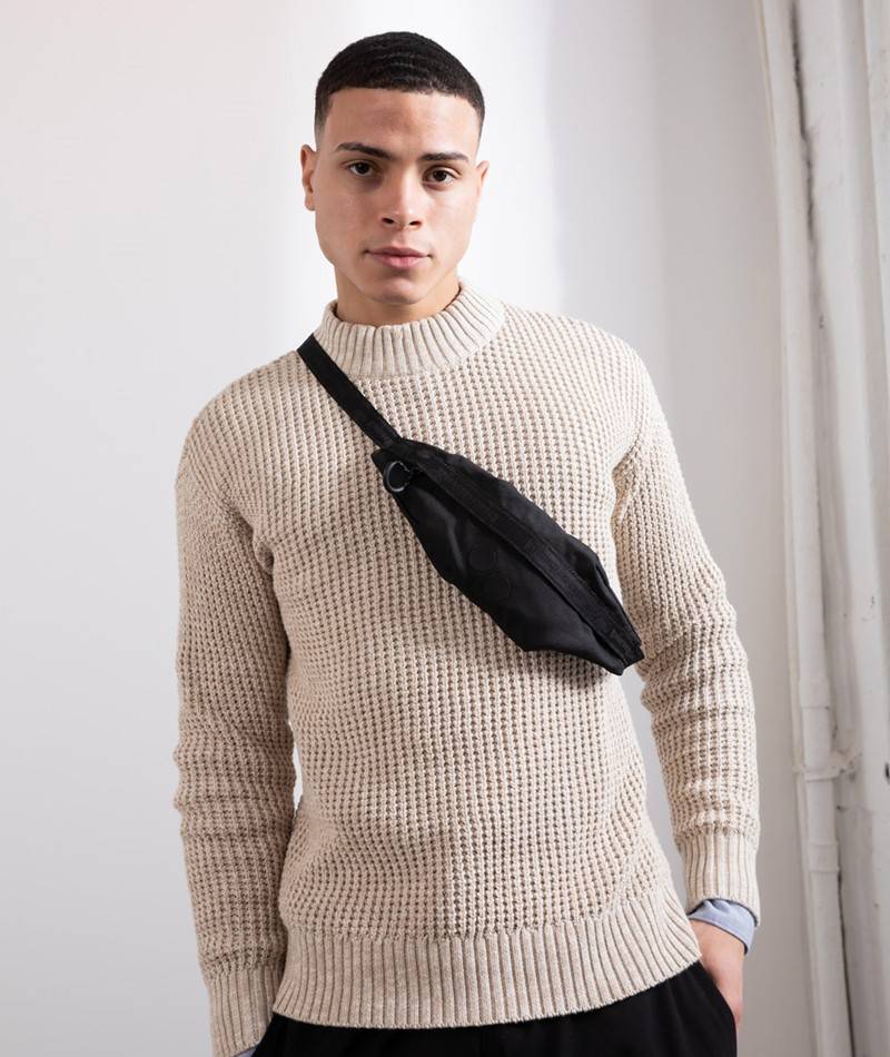 Kauf Dich Glücklich PINQPONQ Nik Bauchtasche Schwarz