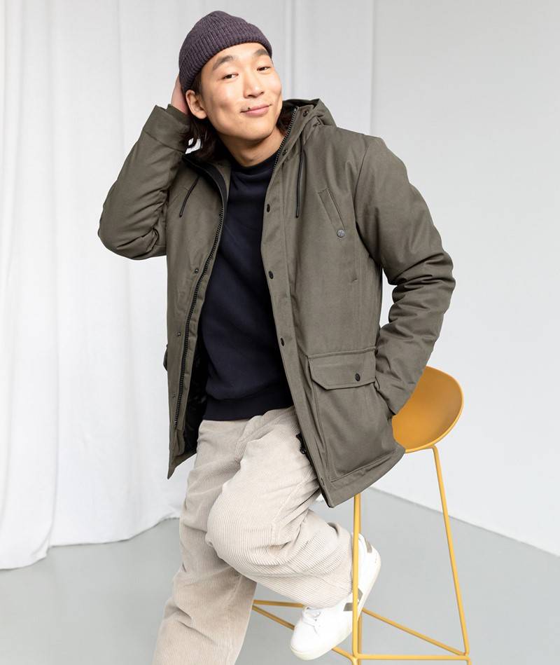 Kauf Dich Glücklich REVOLUTION Alpine Parka Jacke Grün