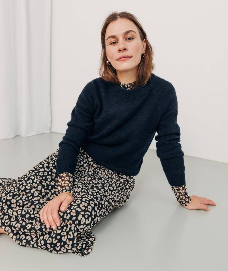 Kauf Dich Glücklich SELECTED FEMME SLFLulu Pullover Blau