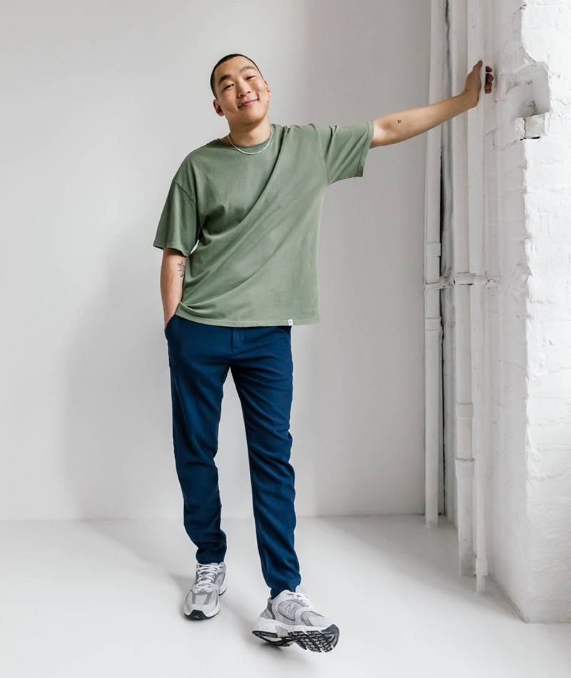 Kauf Dich Glücklich SELECTED HOMME SLH172-Slimtape Hose Dunkelblau