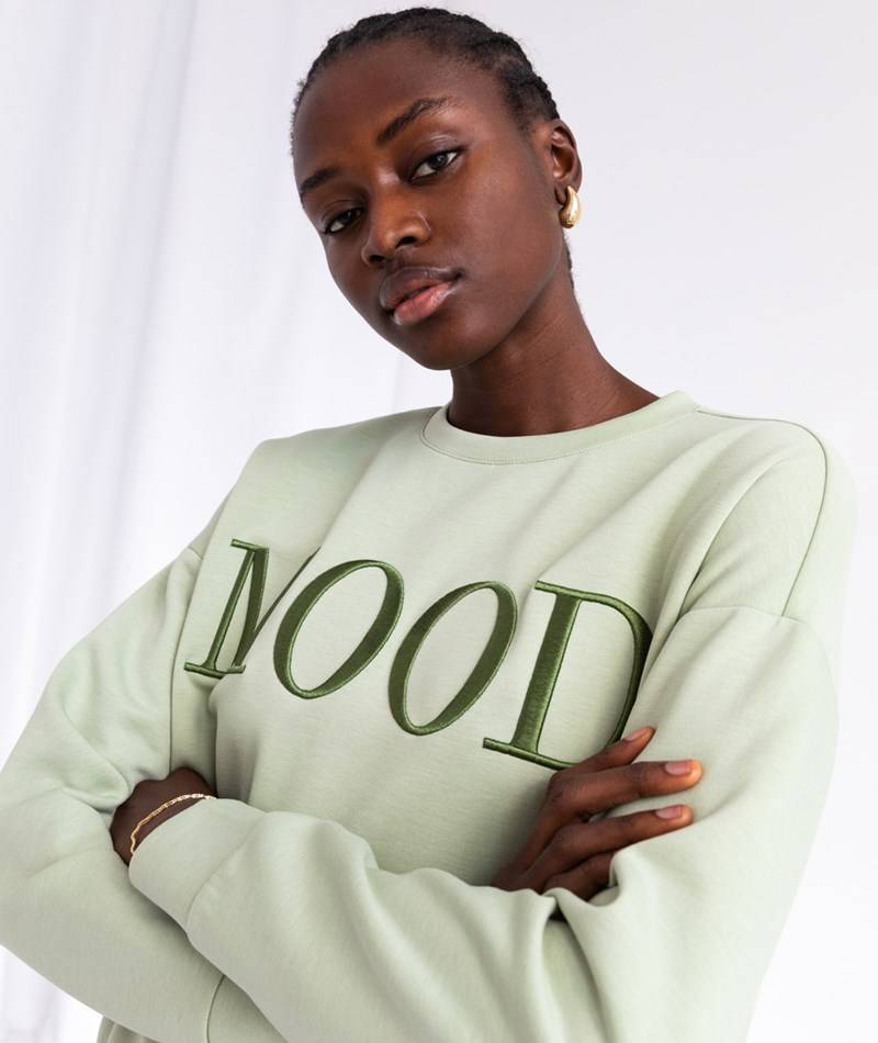 Kauf Dich Glücklich VILA VIReflect Mood Sweater Hellgrün