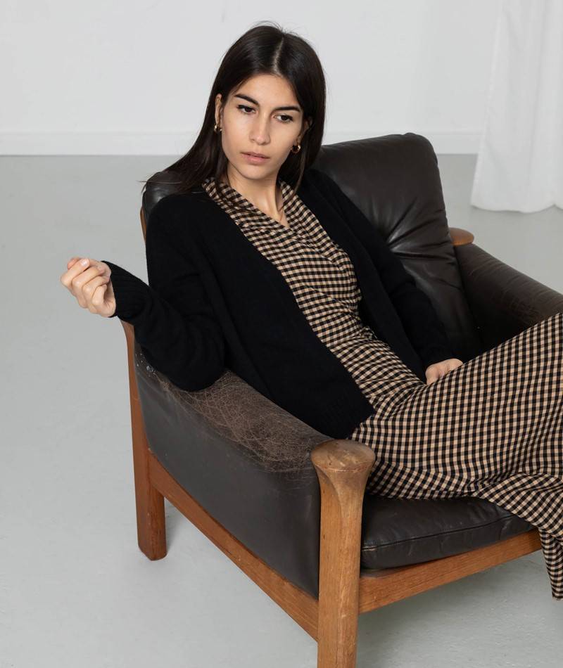 Kauf Dich Glücklich VILA VIRil Kurzer Strickcardigan schwarz