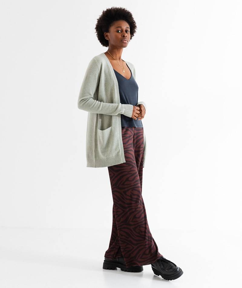 Kauf Dich Glücklich VILA VIRil Open Knit Cardigan Grün