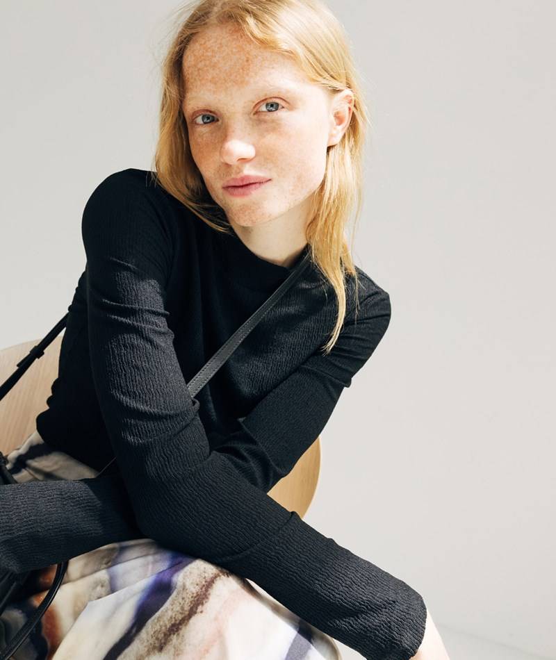 Kauf Dich Glücklich VILA VISumina High Neck Longsleeve Schwarz