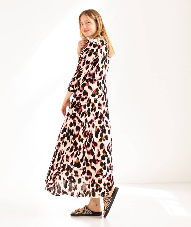 Kauf Dich Glücklich YAS YASSavanna Blusenkleid gemustert