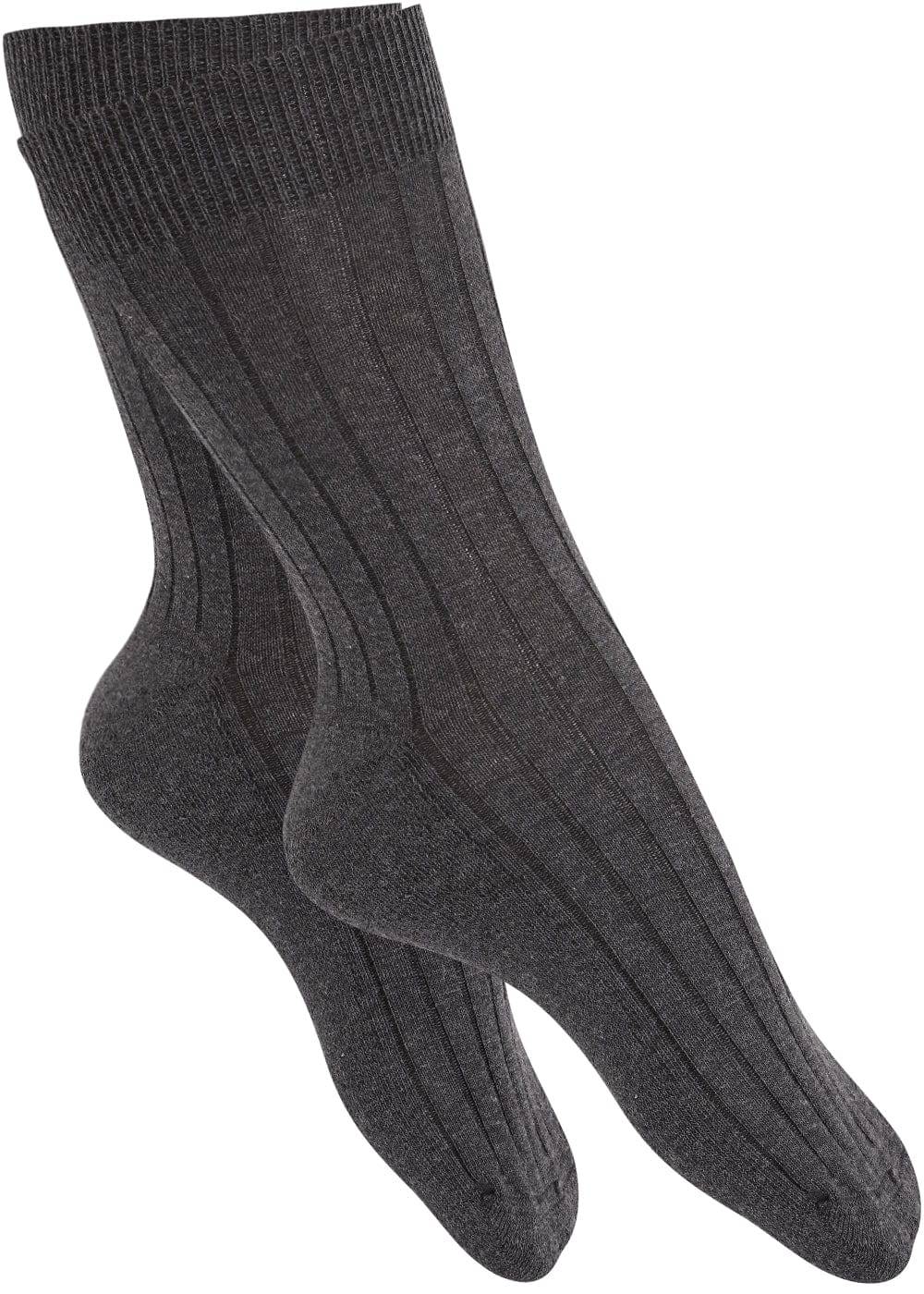 KB Socken Arbeitssocken mit Frotteesohle Grau - 5 Paar