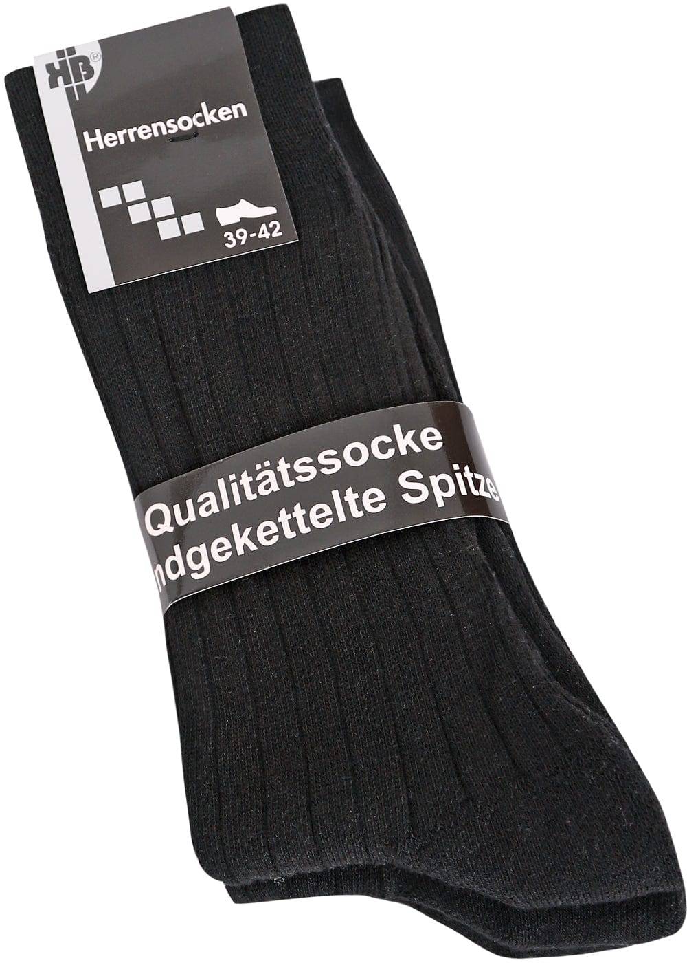KB Socken Arbeitssocken Mit Frotteesohle Schwarz - 10 Paar