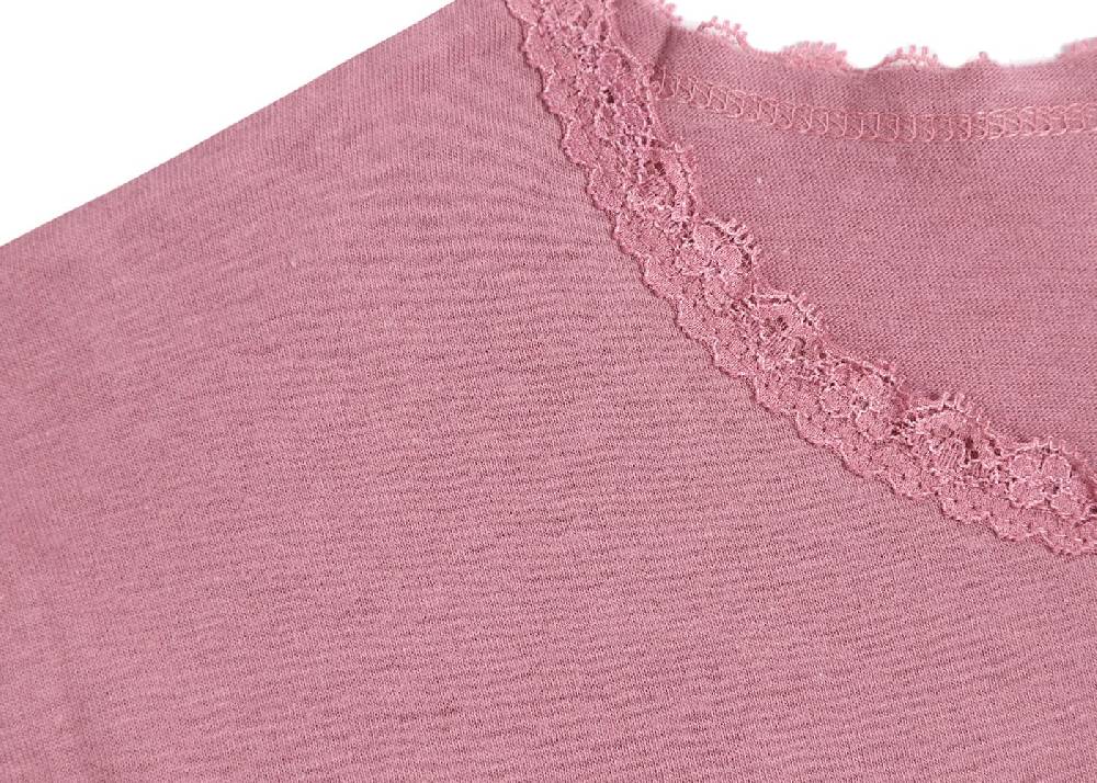 KB Socken Damen Schlafanzug Langärmelig Lange Hose - 100% Baumwolle