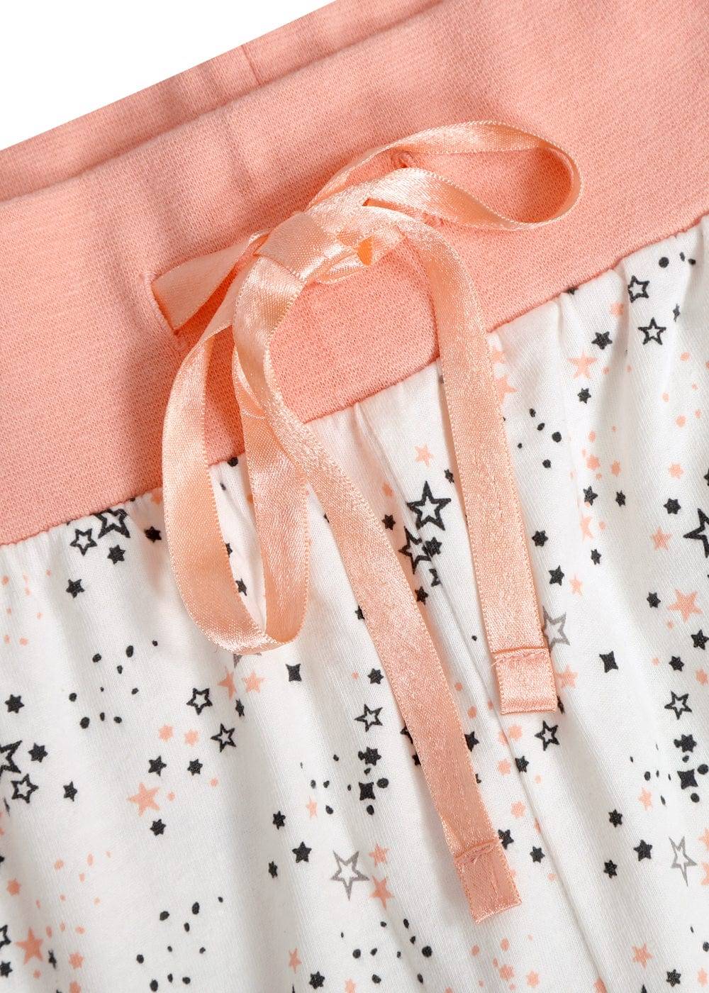 KB Socken Damen Schlafanzug Mit Caprihose - 100% Baumwolle