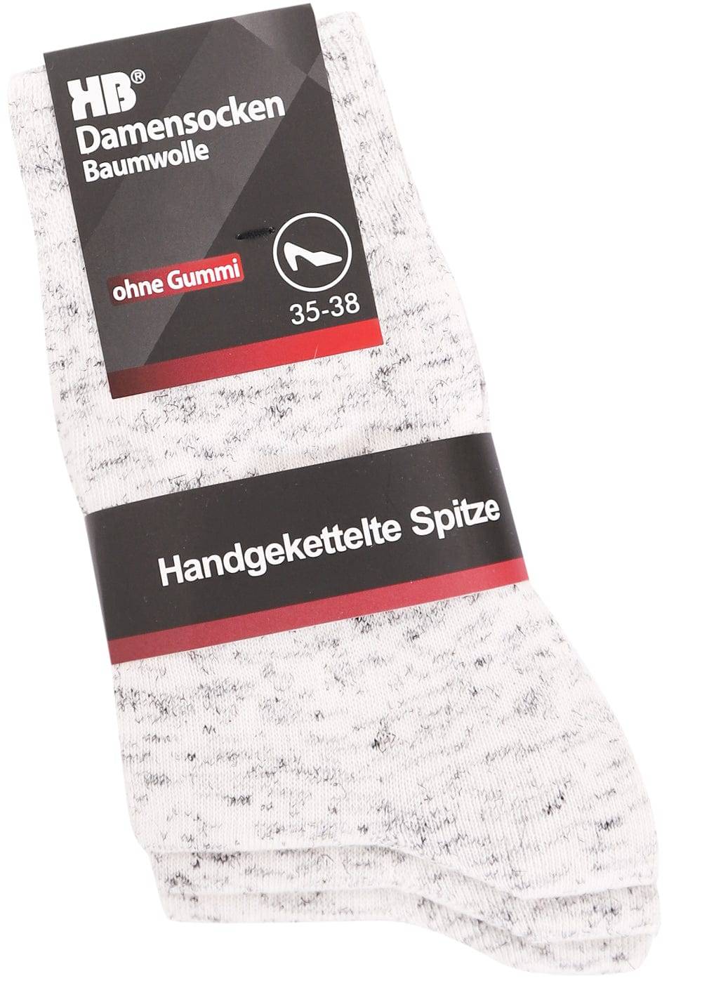 KB Socken Damensocken Ohne Gummi - Italy Melange - 10 Paar