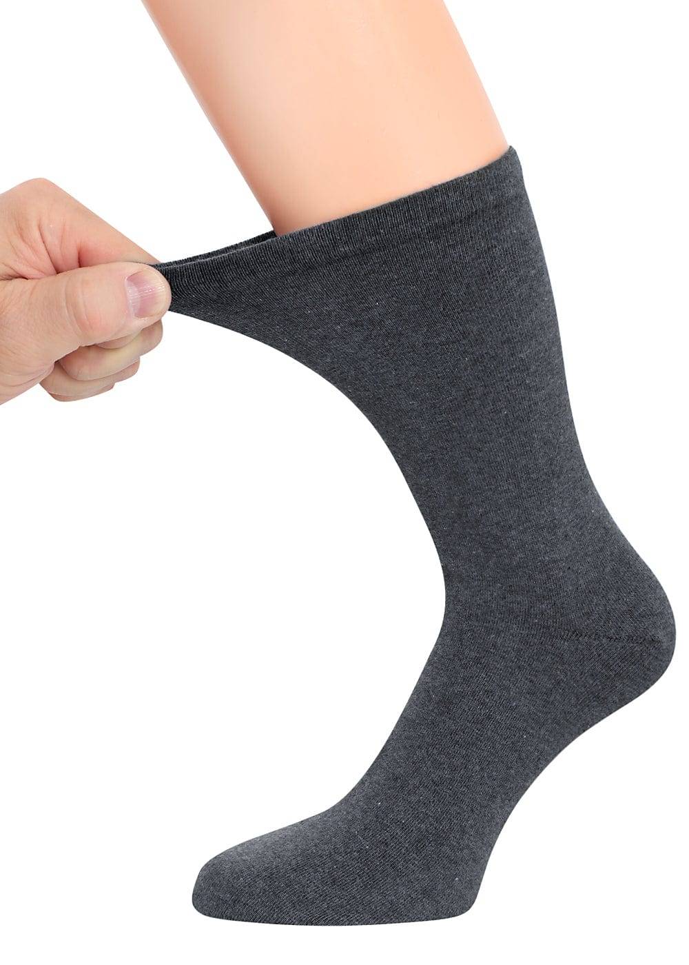 KB Socken Diabetikersocken Extra Weit Dehnbar - Damen Und Herren - 6 Paar