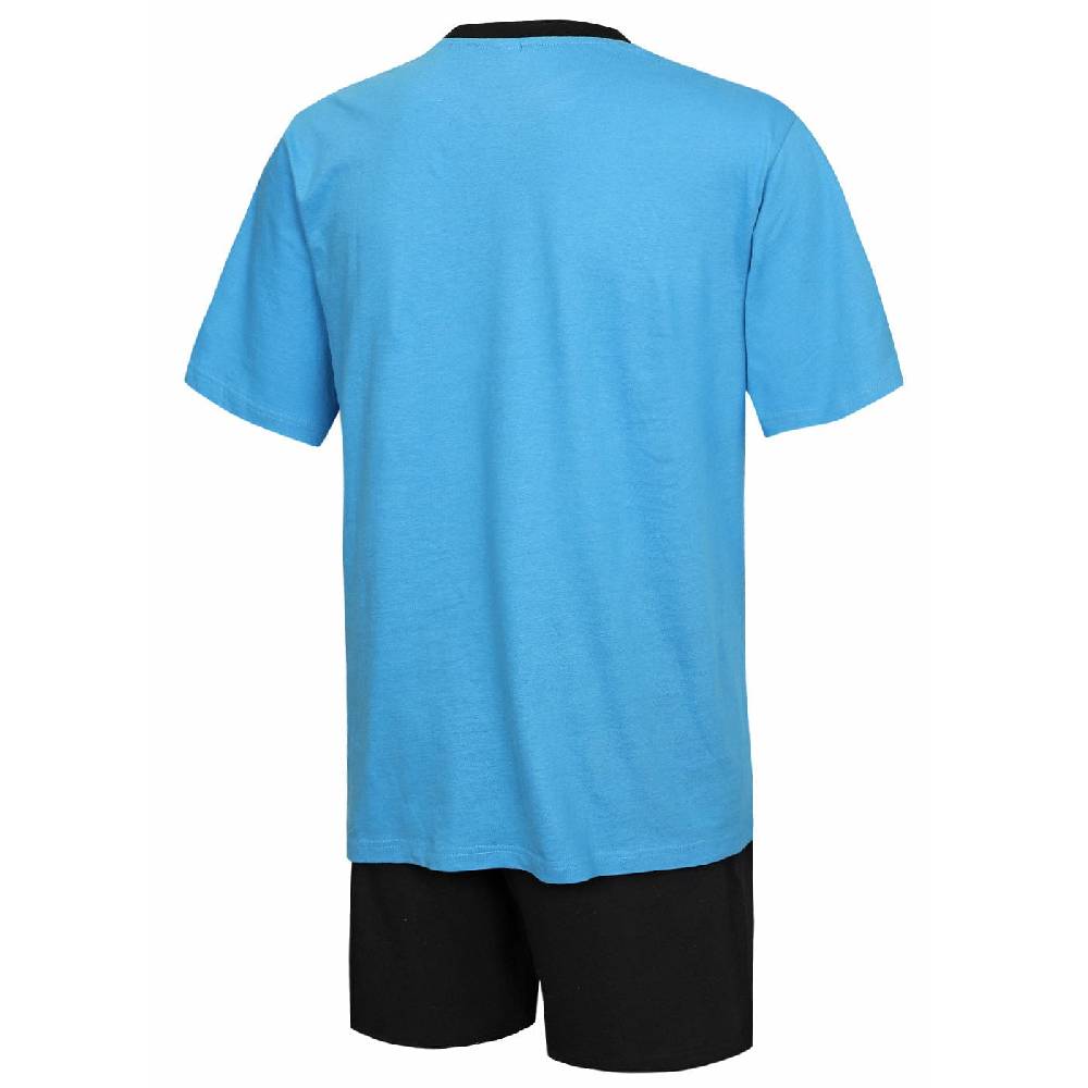 KB Socken Herren Schlafanzug Kurz Hellblau - 100% Baumwolle