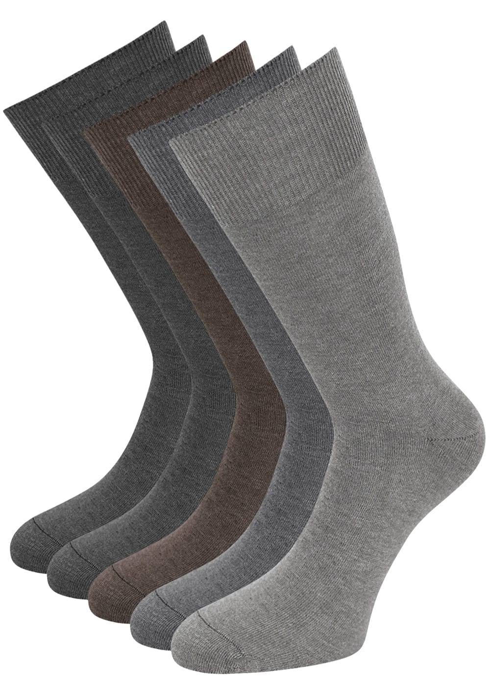 KB Socken Herrensocken Grautöne - Diabetiker geeignet - 10 Paar