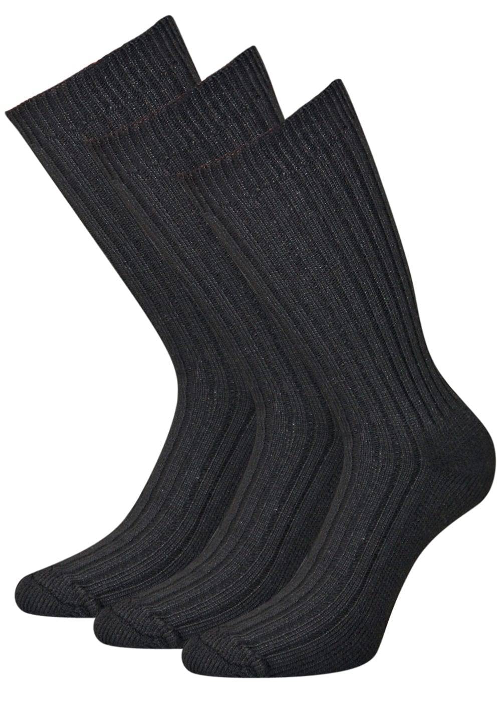 KB Socken Herrensocken Norwegersocken Schwarz - 5 Paar
