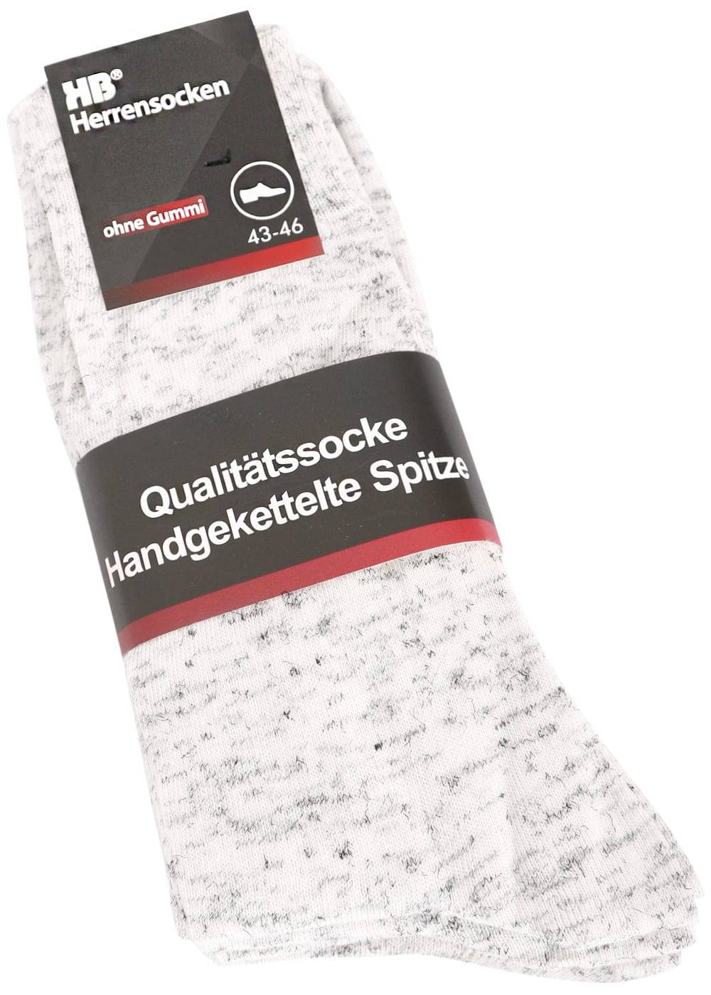 KB Socken Herrensocken Ohne Gummi - Italy Melange - 10 Paar