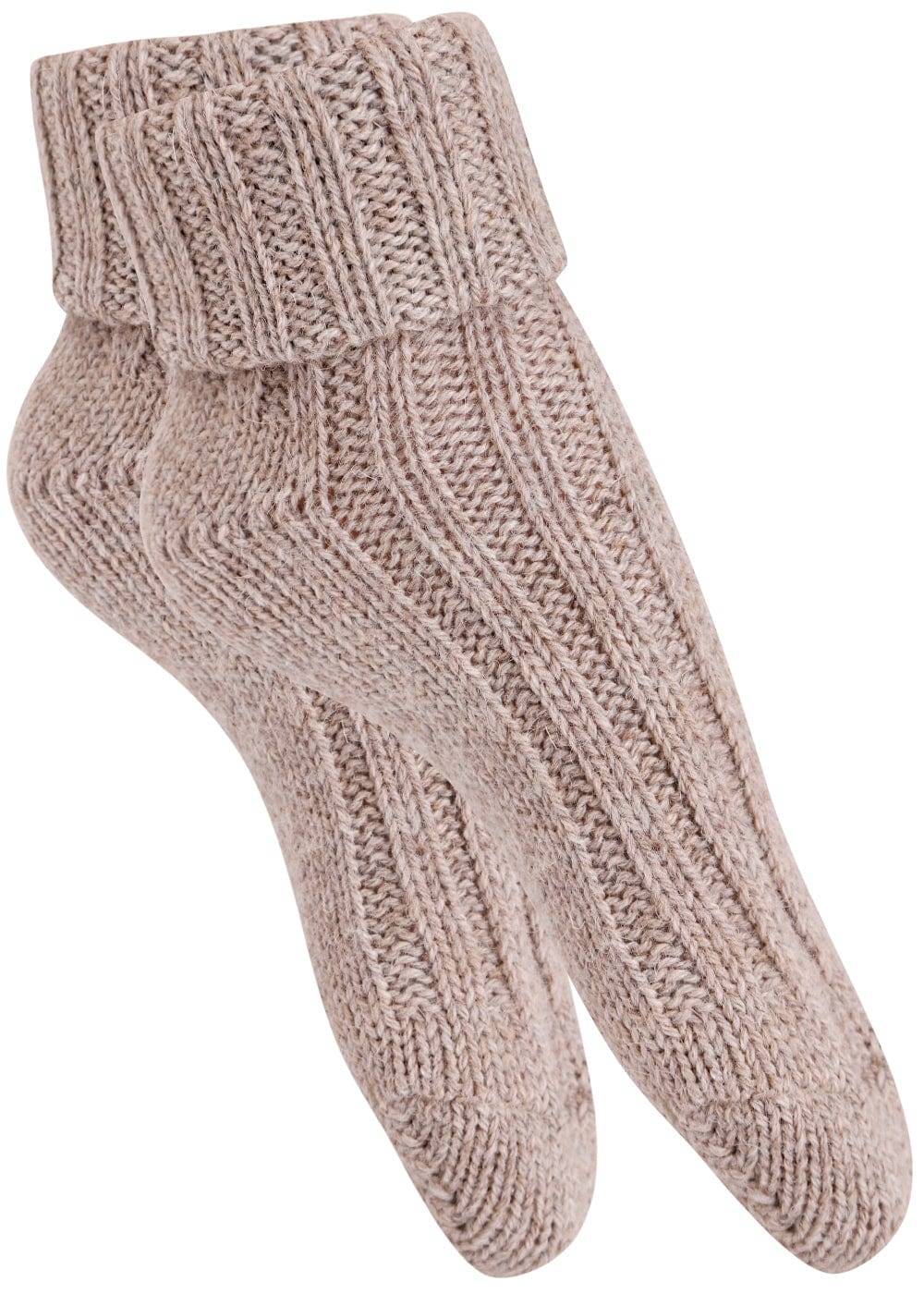 KB Socken Alpakasocken Umschlag - Nicht Festgenäht