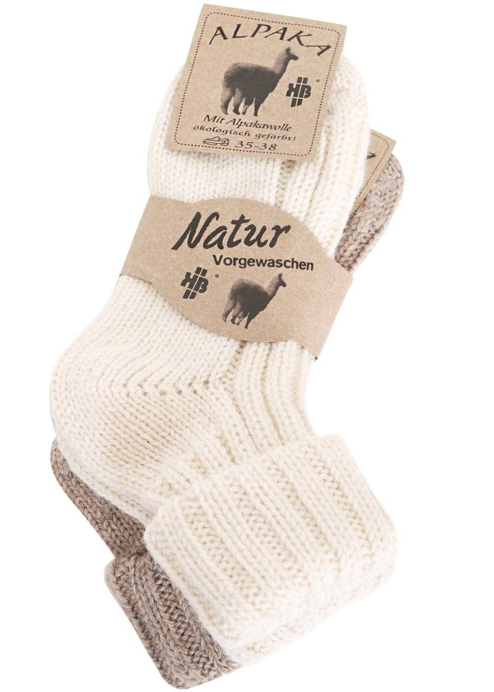 KB Socken Alpakasocken Umschlag - Nicht Festgenäht