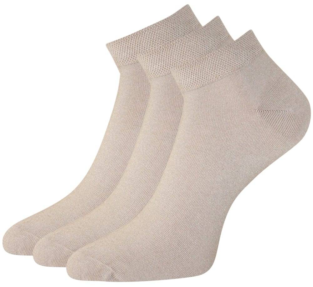 KB Socken Bambussocken Sneakersocken beige - 6 Paar