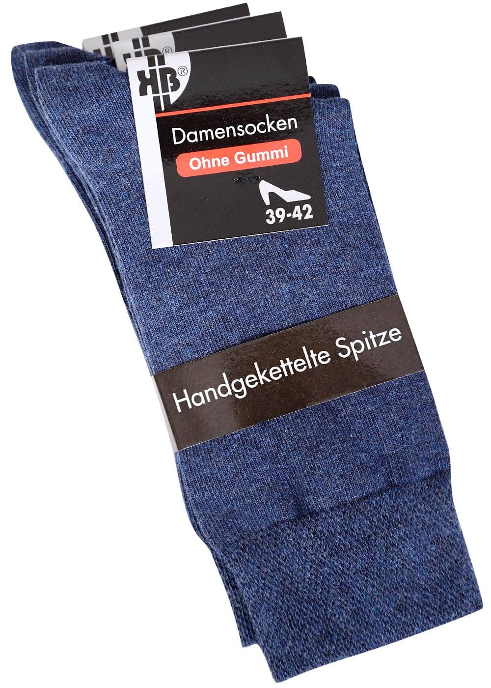 KB Socken Blaue Damensocken - 6 Paar