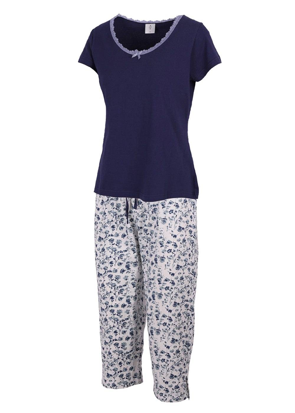 KB Socken Damen Schlafanzug 3/4 Hose