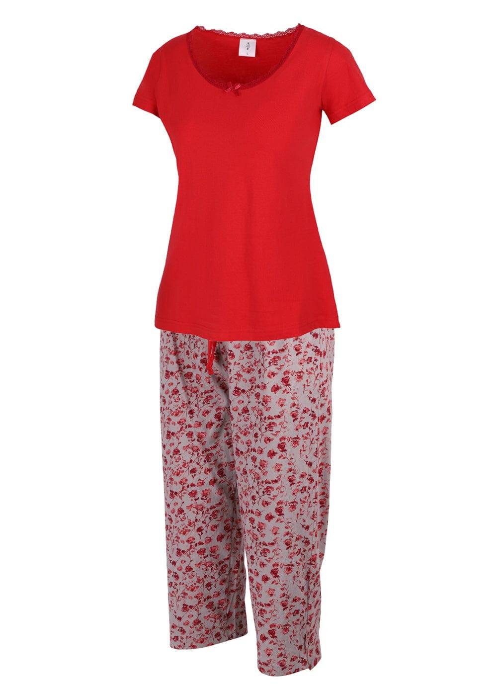 KB Socken Damen Schlafanzug 3/4 Hose