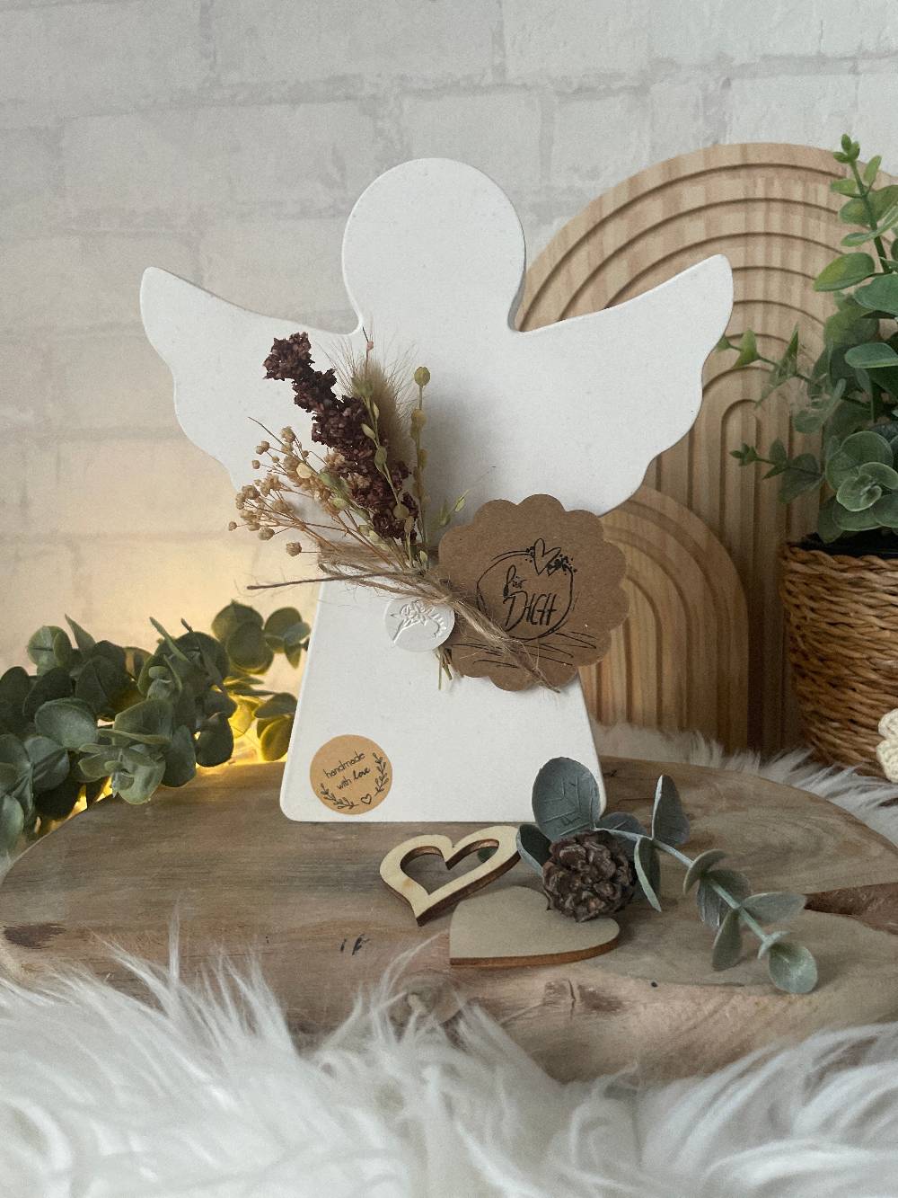 KB Socken Deko Engel Handmade