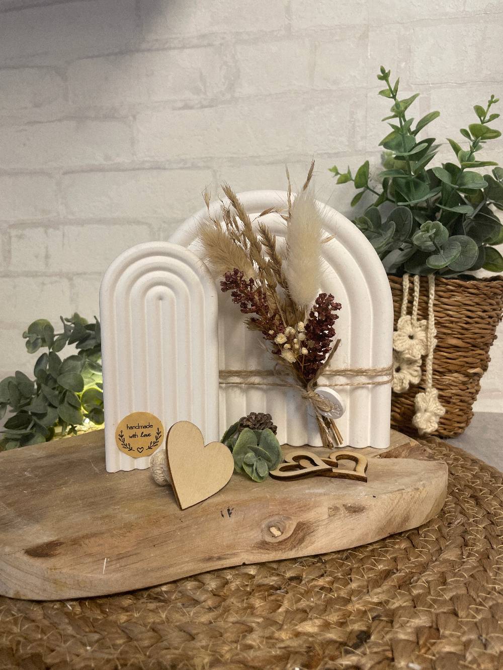 KB Socken Deko Regenbogen Handmade