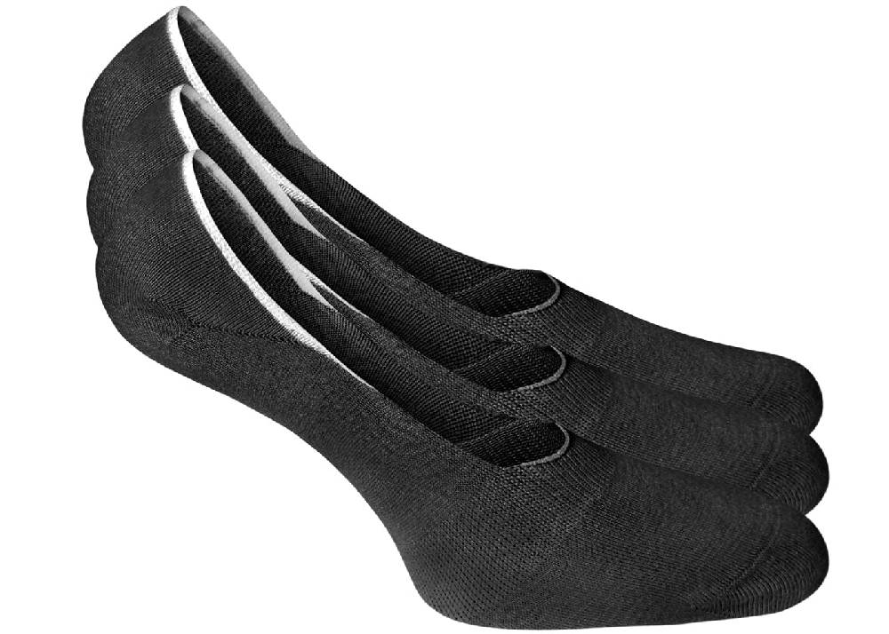 KB Socken Füßlinge unisex schwarz - 9 Paar
