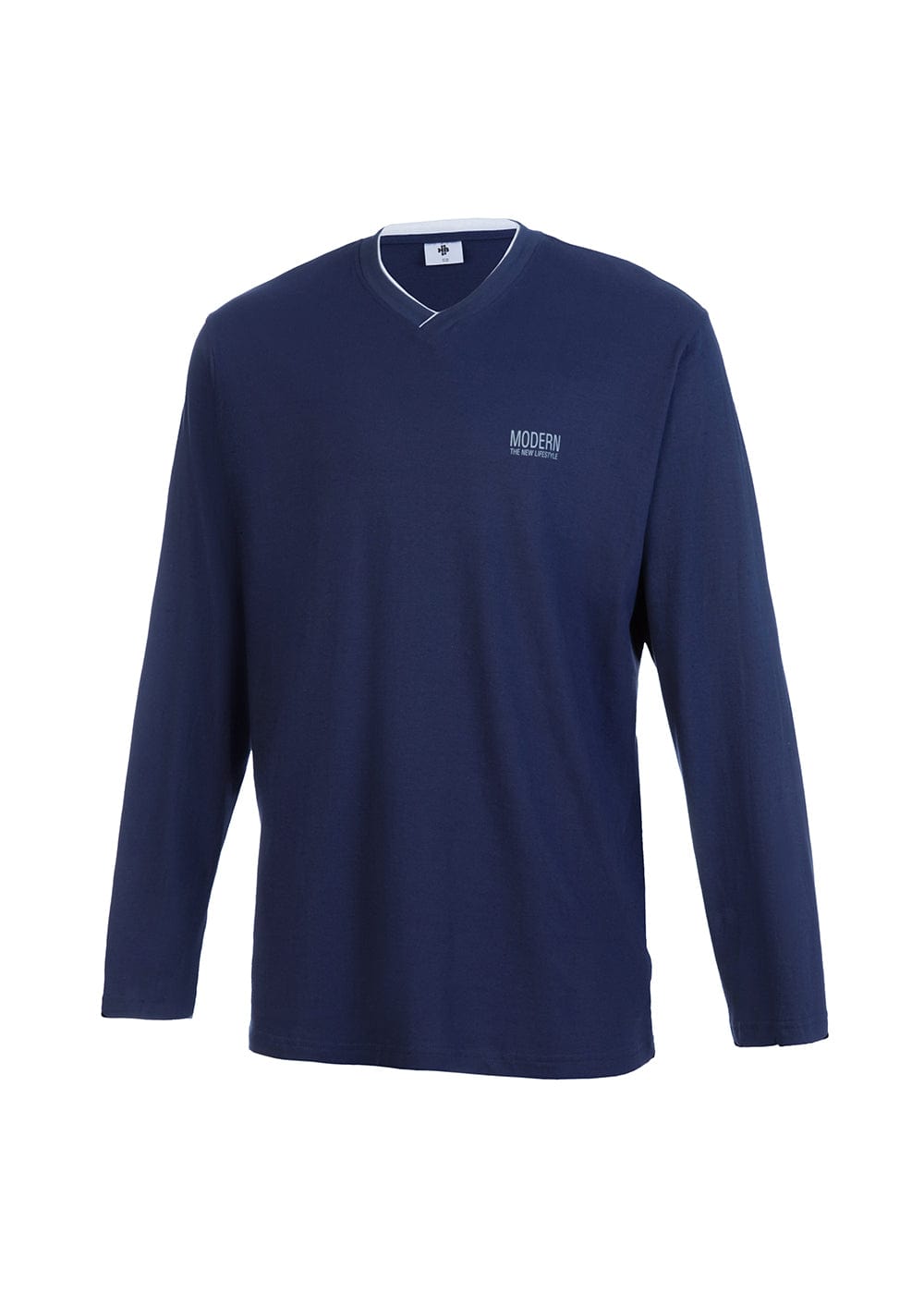 KB Socken Herren Schlafanzug Lang Dunkelblau