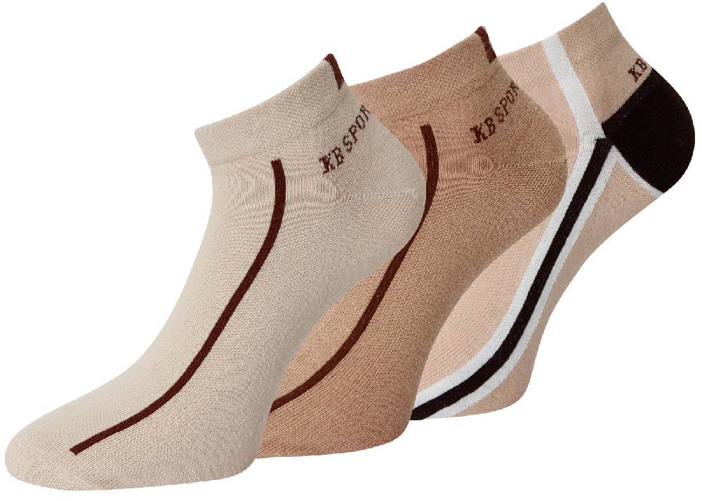 KB Socken Herren Sneakersocken beige - 9 Paar