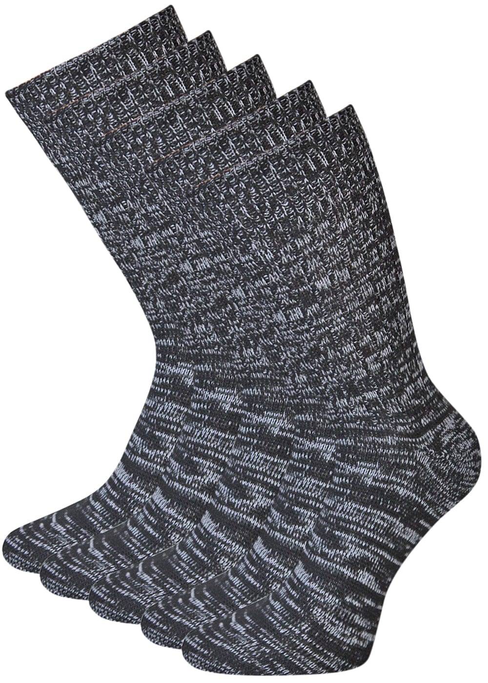 KB Socken Jeanssocken Schwarzmeliert - 5 Paar