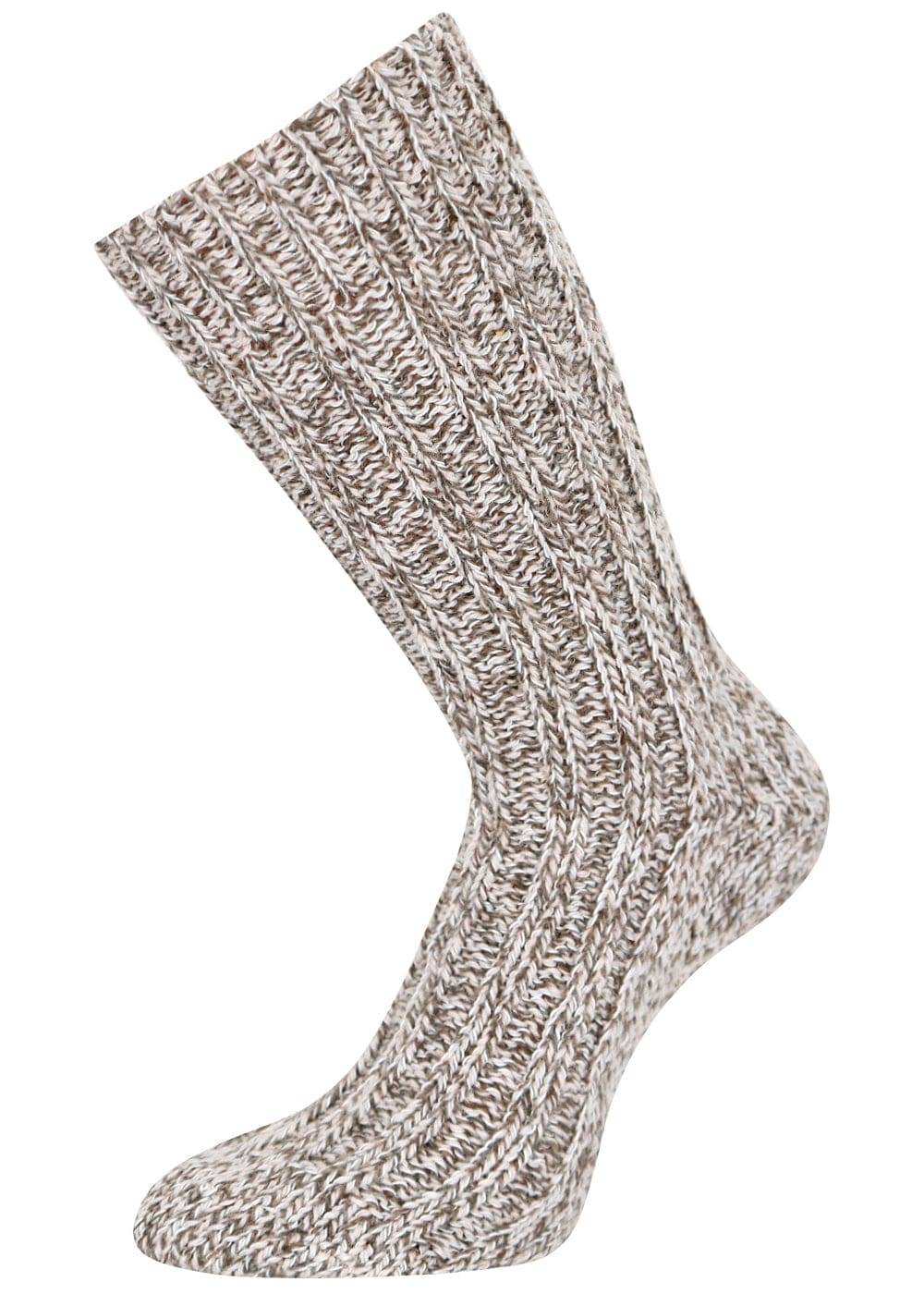 KB Socken Norwegersocken Beige - 2 Paar